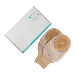 Bao-Health One Piece Classical Pouch With Filter, Velcro Closure, Opaque With Soft Panel On Both Sides 60mm (1146008F)