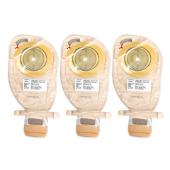 Coloplast Ostomy Bag 17501 | 12-75mm Maxi Transparent Drainable Ostomy Pouch with Hide-Away Outlet
