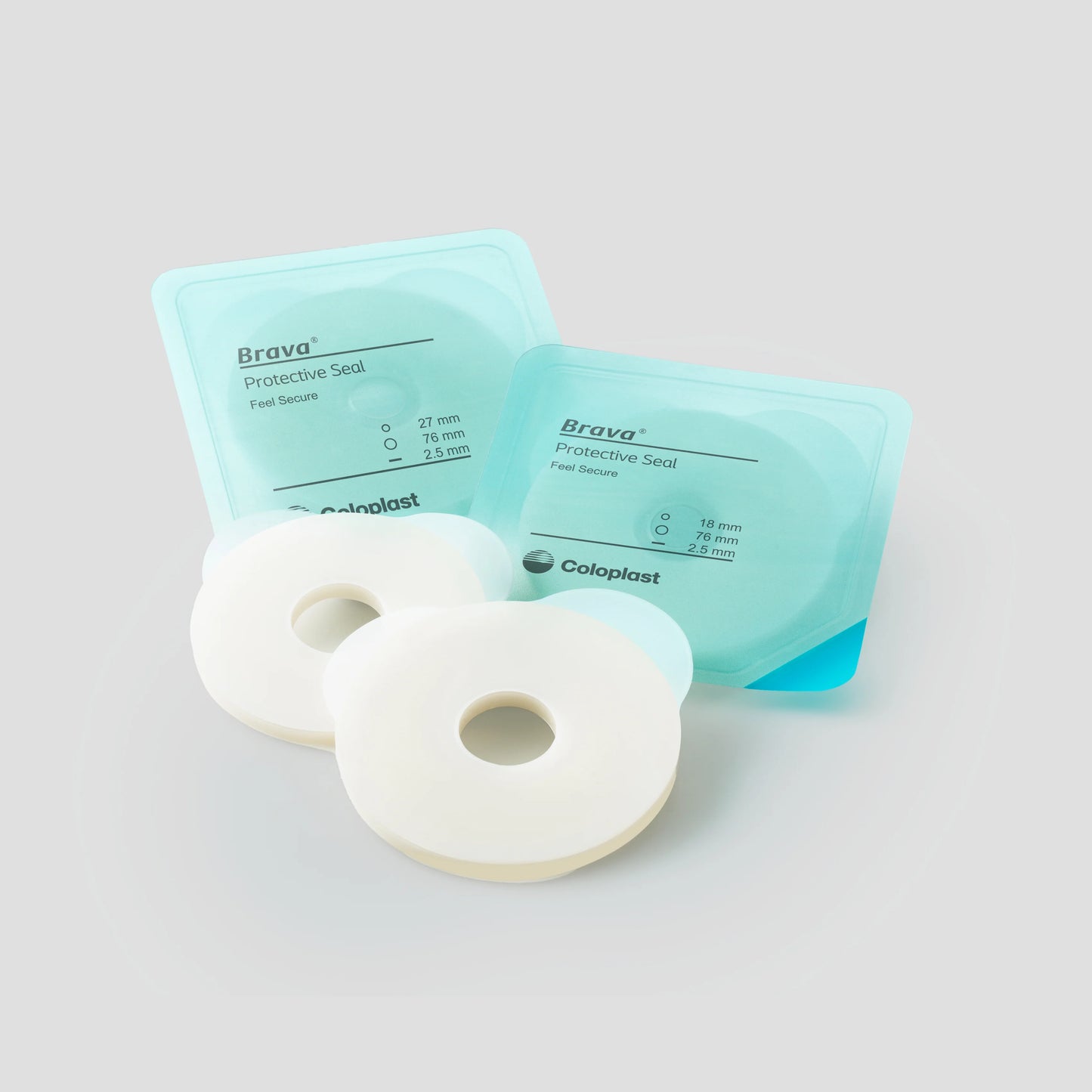 Brava® Protective Seal 18/48mm (2.5mm) – 12035 Leak Protection | Healthy Skin | Easy-to-Shape Ostomy Seal