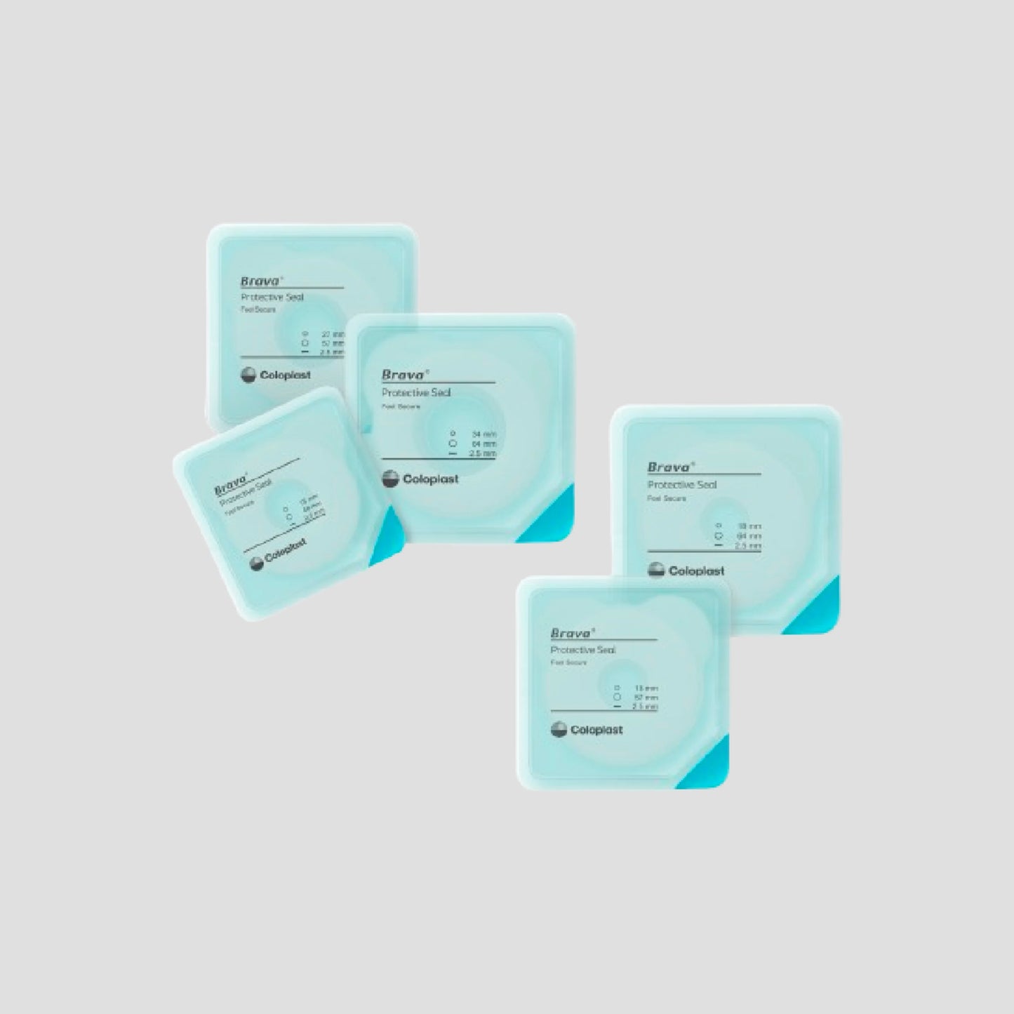 Brava® Protective Seal 18/48mm (2.5mm) – 12035 Leak Protection | Healthy Skin | Easy-to-Shape Ostomy Seal