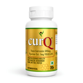 CurQ Nano Curcumin 500mg with Piperine 5mg Vegecaps – 30 Capsules | Enhanced Bioavailability | Antioxidant & Wellness Support