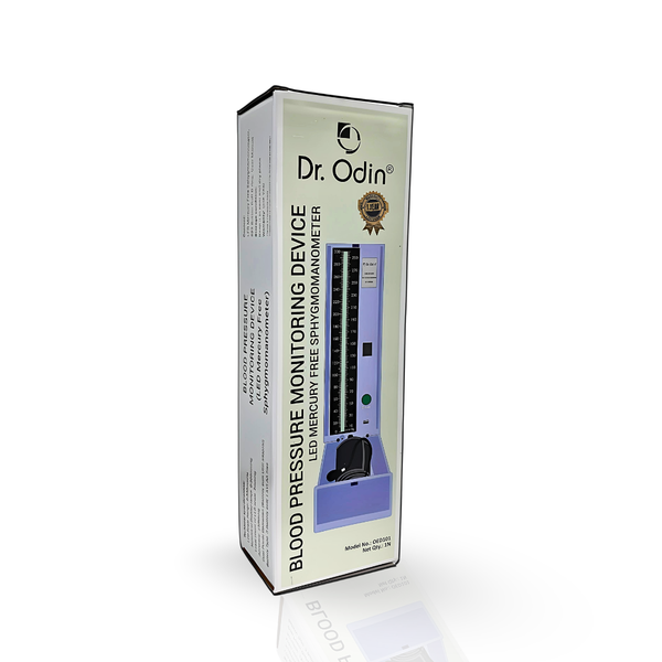 Dr. Odin OED101 Blood Pressure Monitoring Device – Mercury Free LED Sphygmomanometer