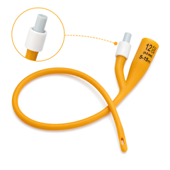 Romsons Folay Trac 2-Way Foley Catheter (Latex Elastomer Bonded) | Sterile Urinary Catheter | Single Use