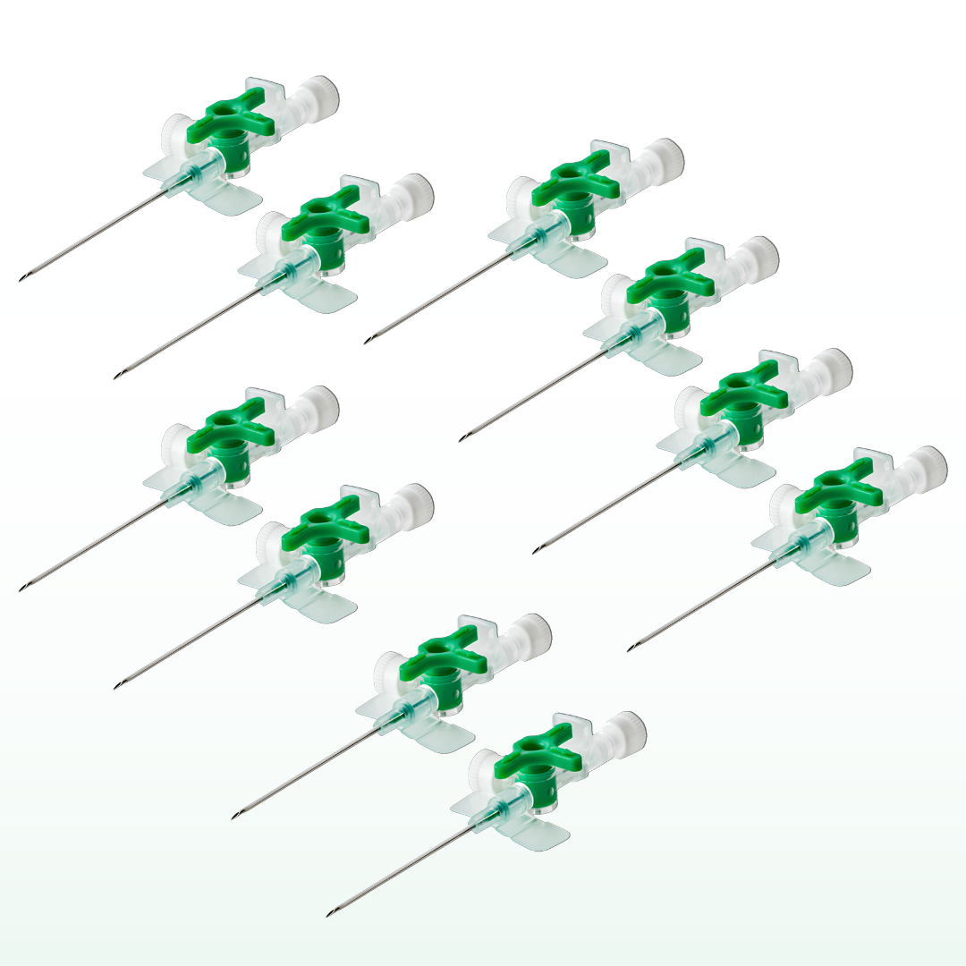 Romsons Triflon I.V. Cannula GS-3006 with 3-Way Stop Cock – Sterile for Simultaneous Infusion