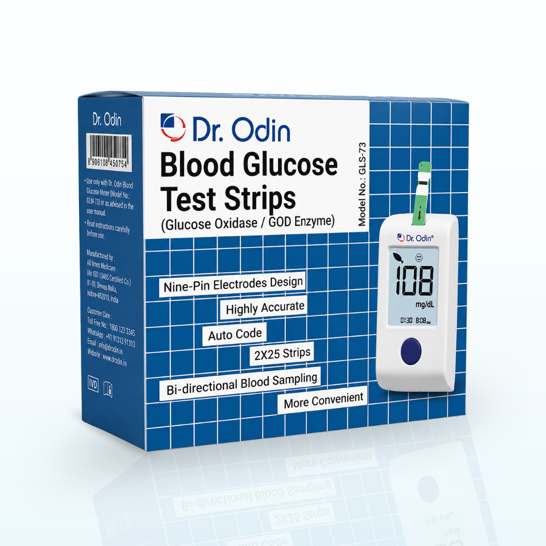 Dr Odin Glucose Oxidase / GOD Enzyme Glucose Test Strips