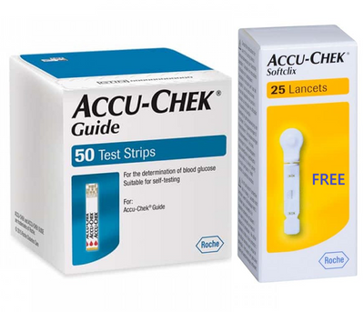 Accu-Chek Guide Glucose Test Strips 50