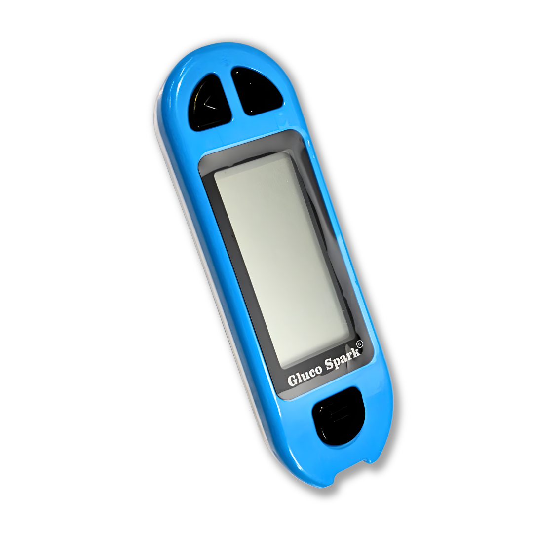 Gluco Spark Blood Glucose Monitoring System – Accurate Sugar Level Tester with Large LCD & Fast Result (20–800 mg/dL Range)