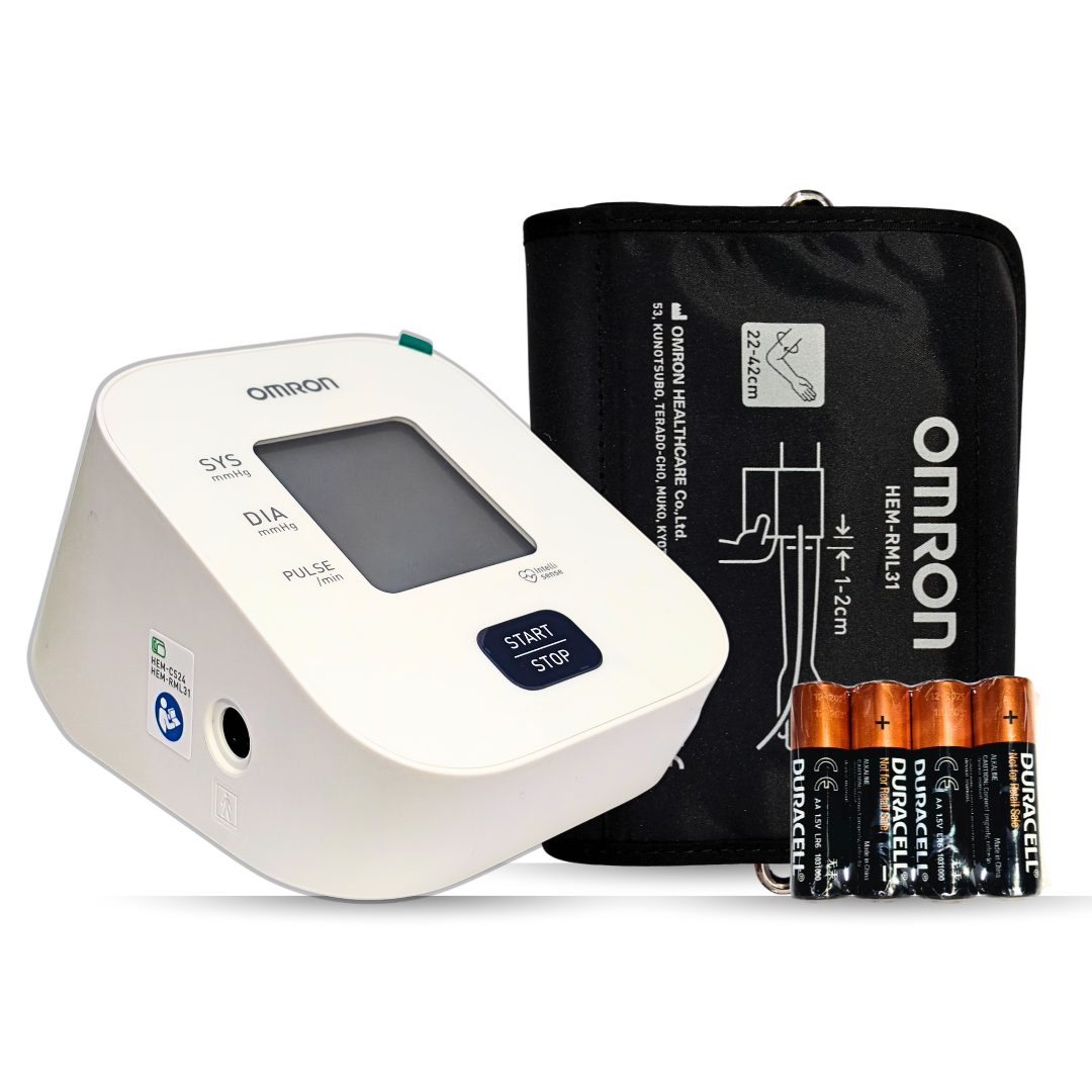 Omron Automatic Blood Pressure Monitor HEM-7090-L – Digital BP Machine with Large Cuff (22–42 cm) | 2 Year Warranty