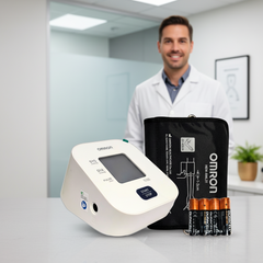 Design product mockup with doctor