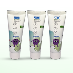 STIM Junior Kids Tooth Gel 50g | Pack of 3 | 3-10 Years