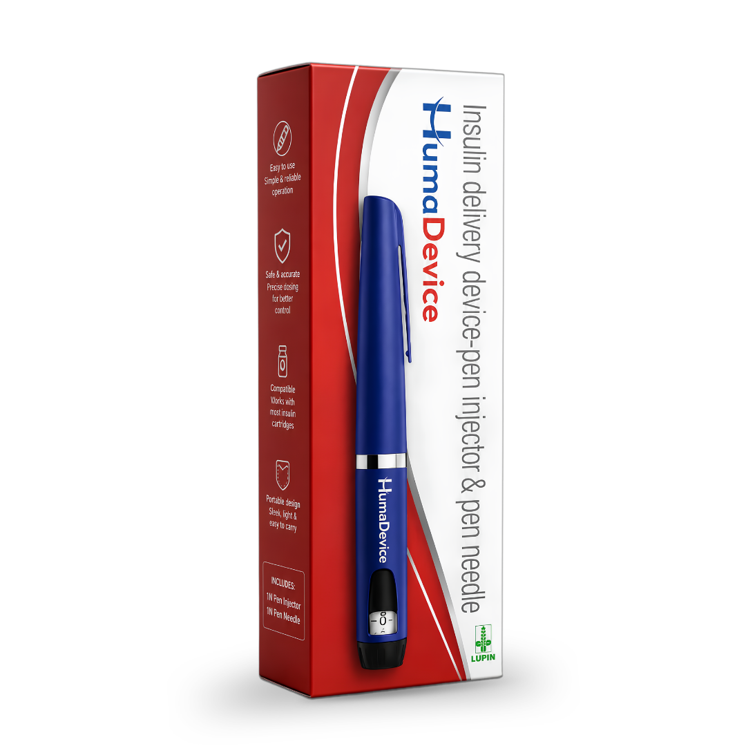 Lilly Humapen Ergo II Two-Tone Blue insulin Delivery Device (Pen)
