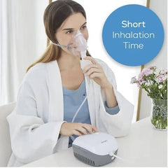 Beurer Medical Nebuliser IH-17 | Powerful Inhaler for Upper & Lower Airways | Asthma, Cold, Bronchitis Treatment | Efficient Nebulization for Adults & Kids