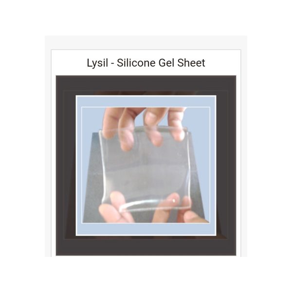 Lysil Silicone Gel Sheet (Fabric reinforced For Scar Treatment)