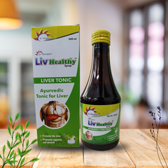 Dr. Morepen Liv Healthy Syrup – Ayurvedic Liver Tonic (200ml)