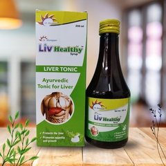 Dr. Morepen Liv Healthy Syrup – Ayurvedic Liver Tonic (200ml)