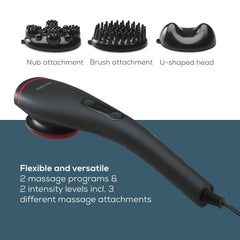 Beurer MG 24 Handheld Massager with Heat Function | Soothing Vibration Massage for Muscle Relaxation & Pain Relief | Full Body Massager