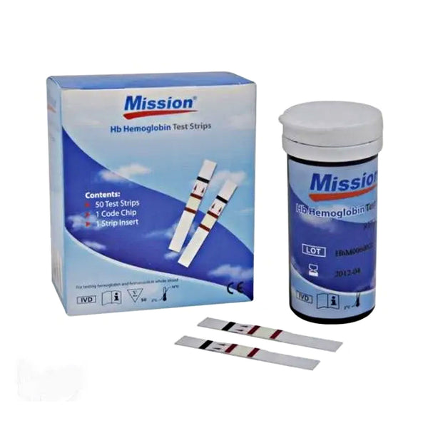 Mission Hb Strips – Pack of 50 Strips