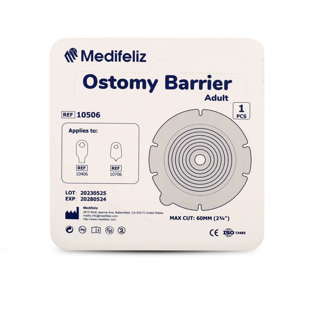 Medifeliz 10506 Ostomy Skin Barrier Baseplate-60mm