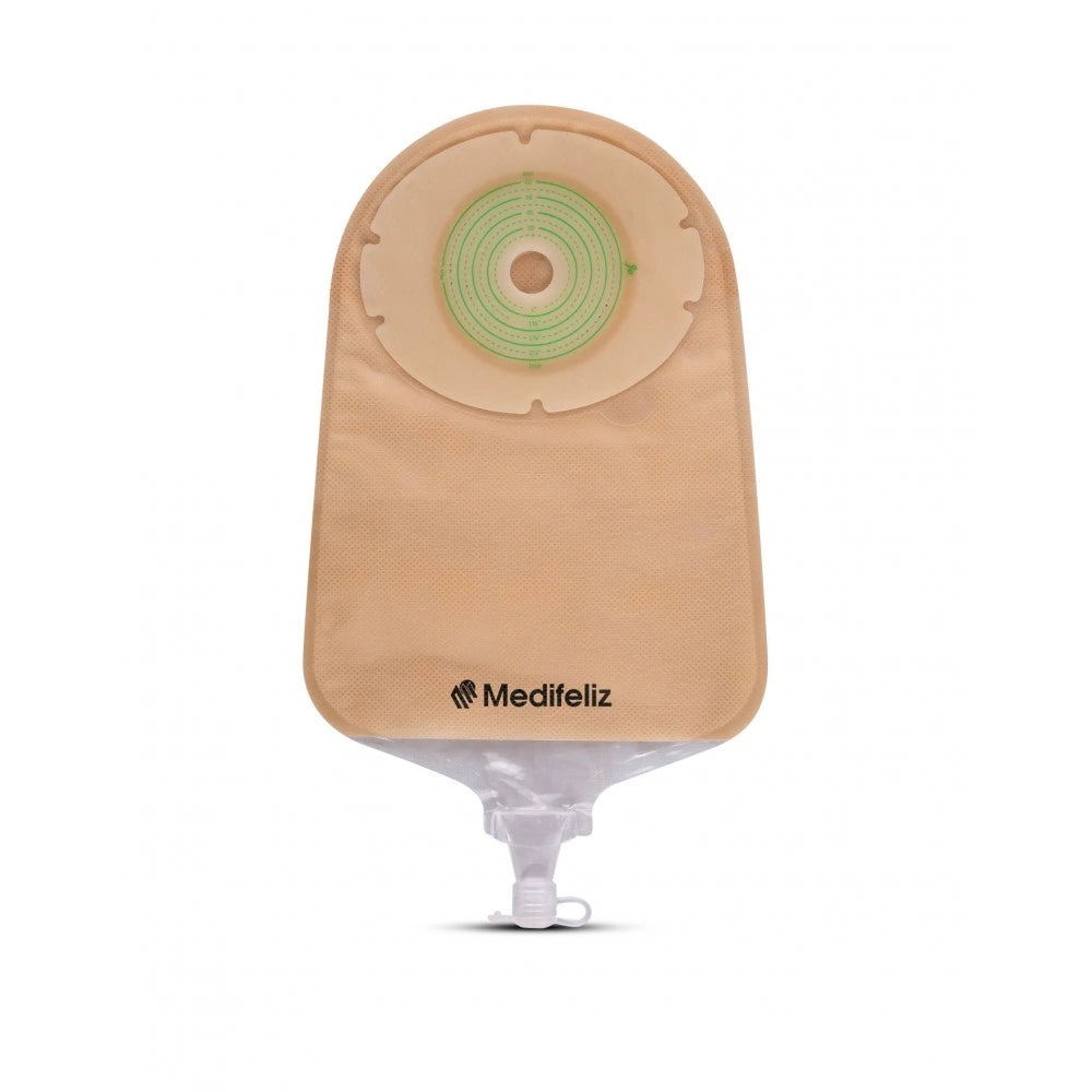 Medifeliz 10610 One-Piece Urostomy Bag Opaque 60mm