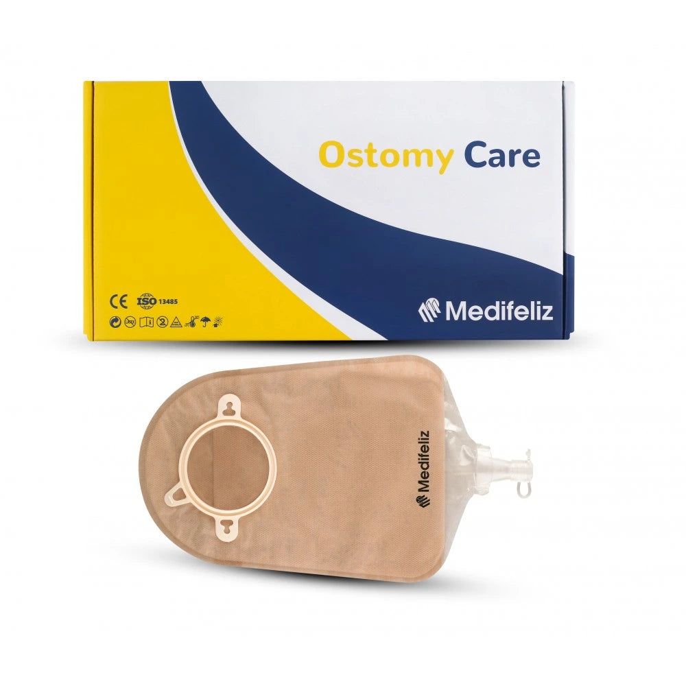 Medifeliz 10706 Two Piece Urostomy Bag Opaque 60mm