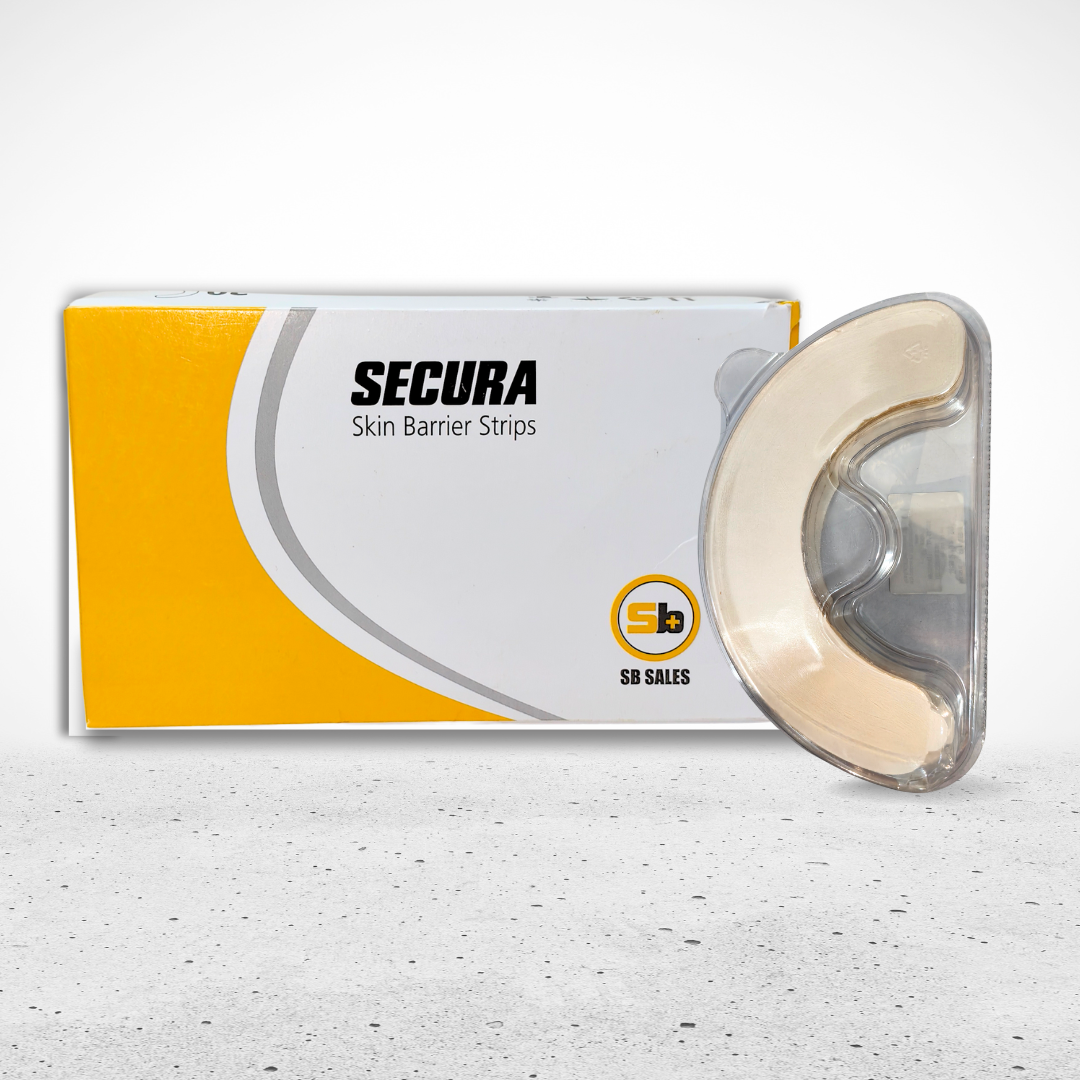 Secura Skin Barrier Strips – Pack of 20 | Protective Skin Barrier for Medical Adhesives & Wound Care