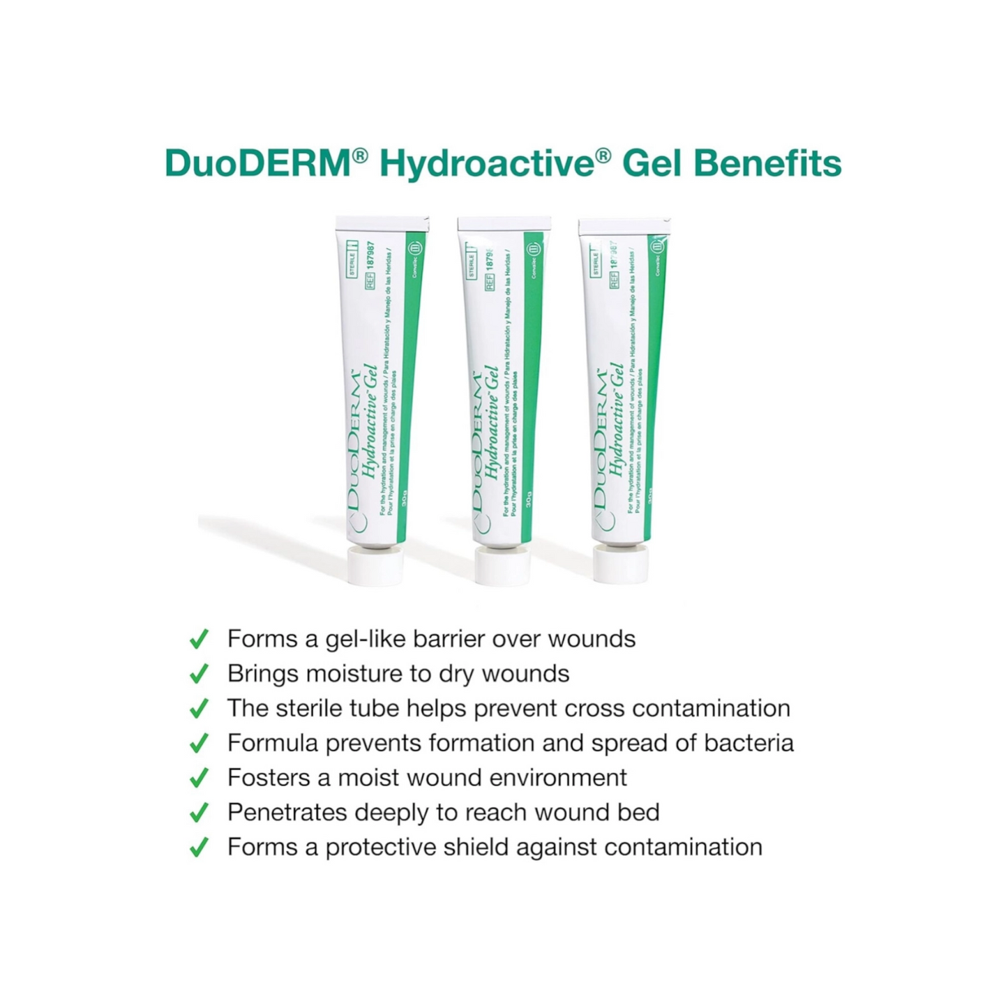 DuoDerm Hydroactive Gel 30GM (3 Pcs)