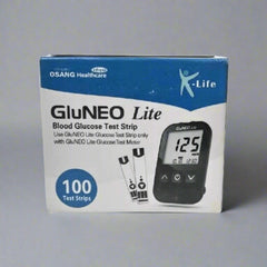 GLUNEO LITE 100 Test Strips (2x50 Pack)