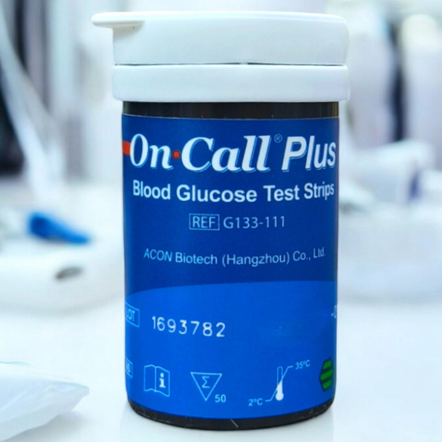 On Call Plus 50+50 Glucometer Strips