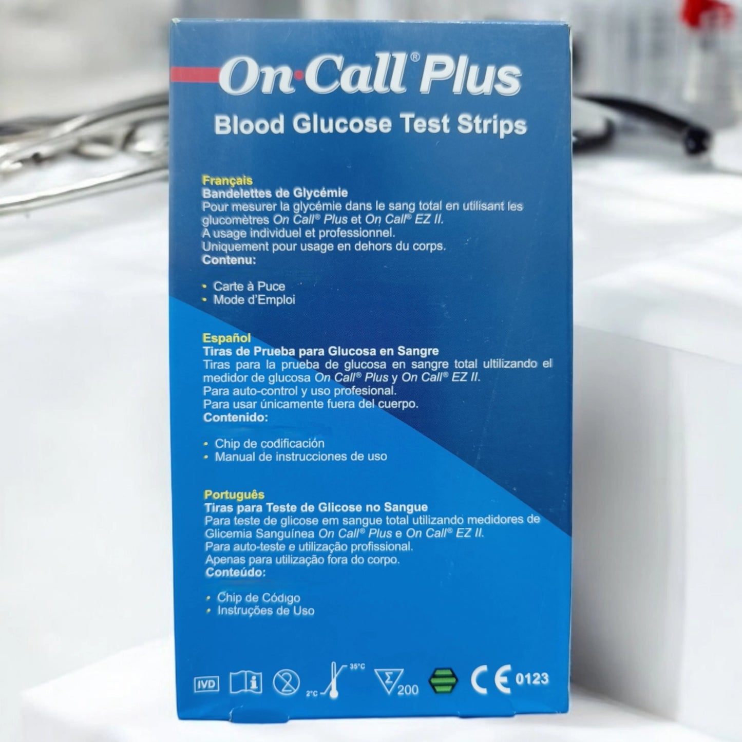 On Call Plus 50+50 Glucometer Strips