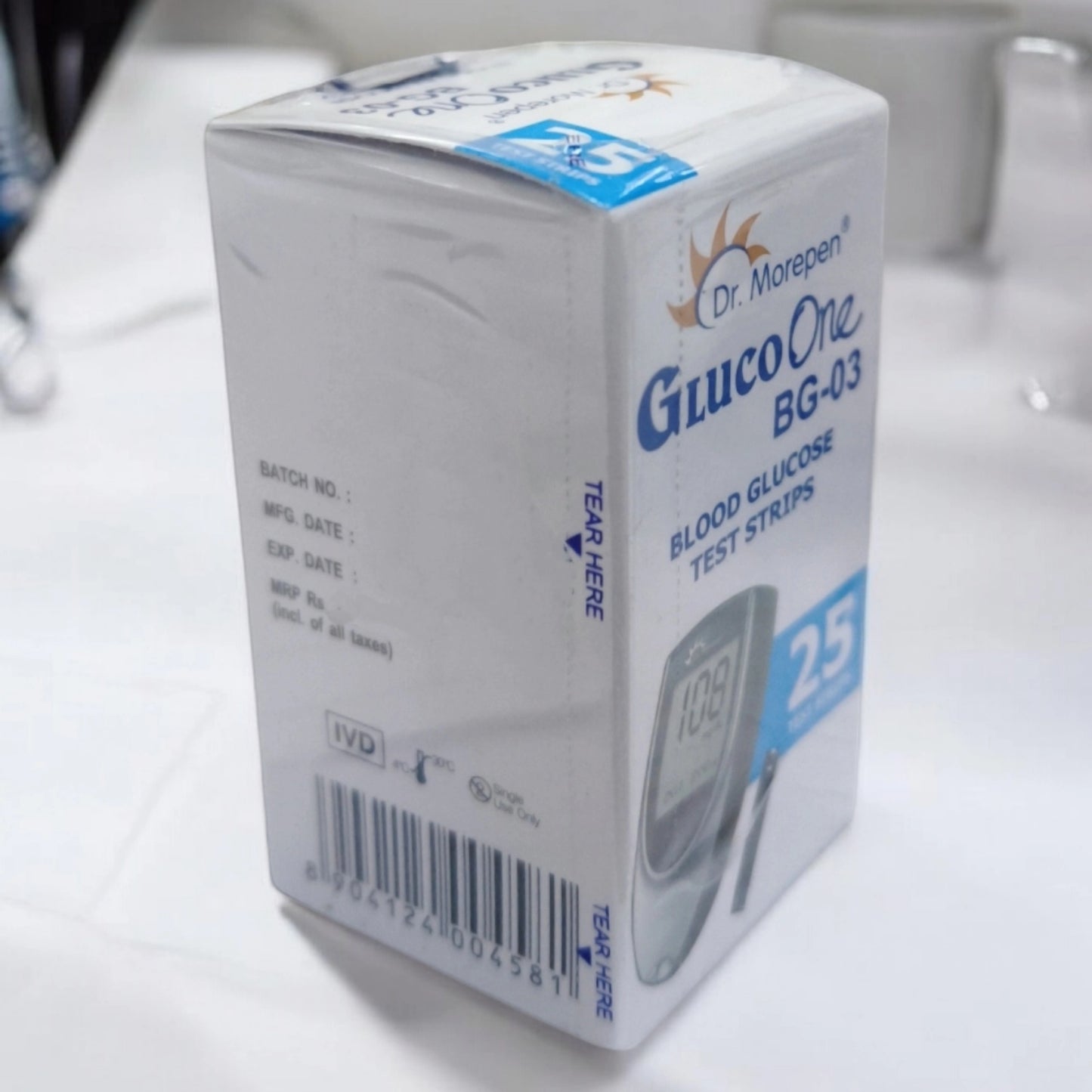 Dr. Morepen Gluco One (BG-03) Glucose Strips