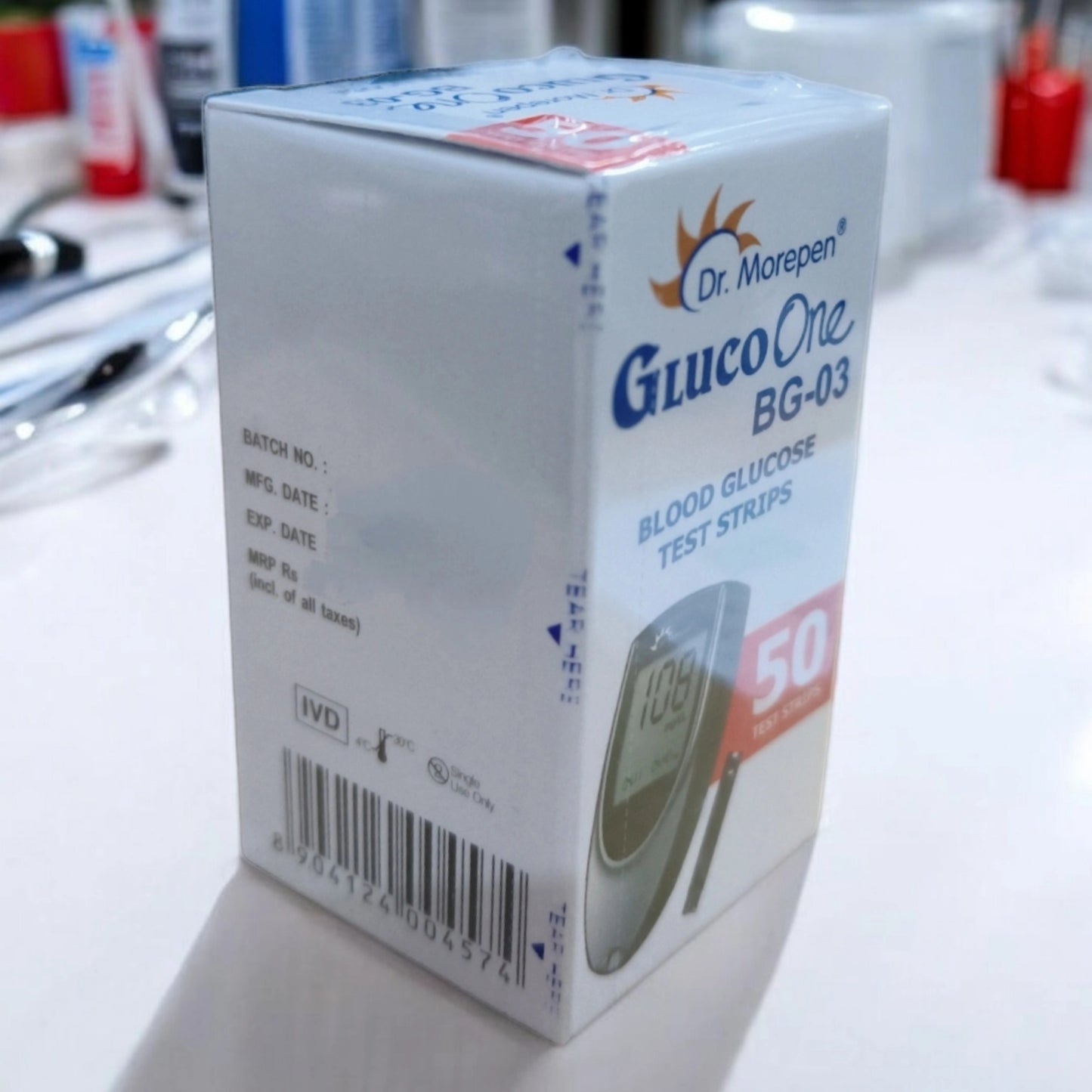 Dr. Morepen Gluco One (BG-03) Glucose Strips