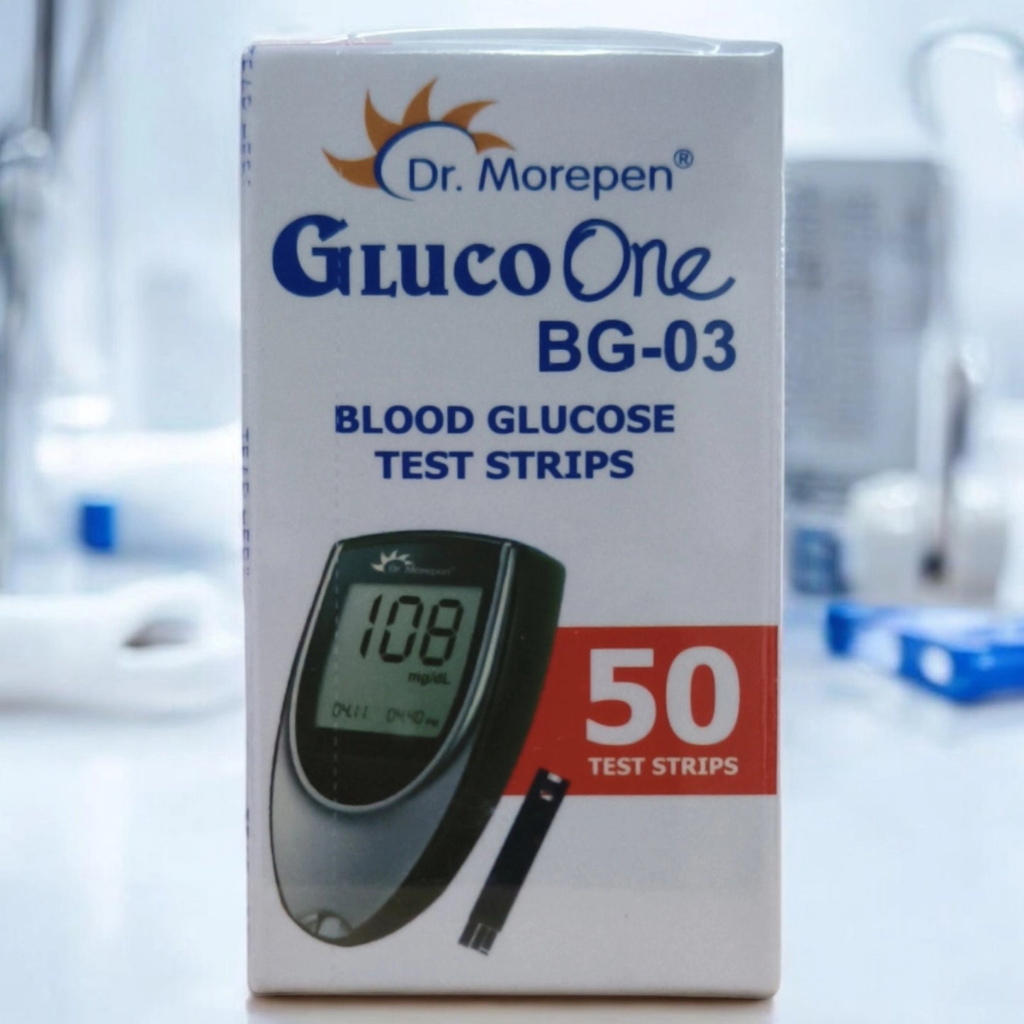 Dr. Morepen Gluco One (BG-03) Glucose Strips