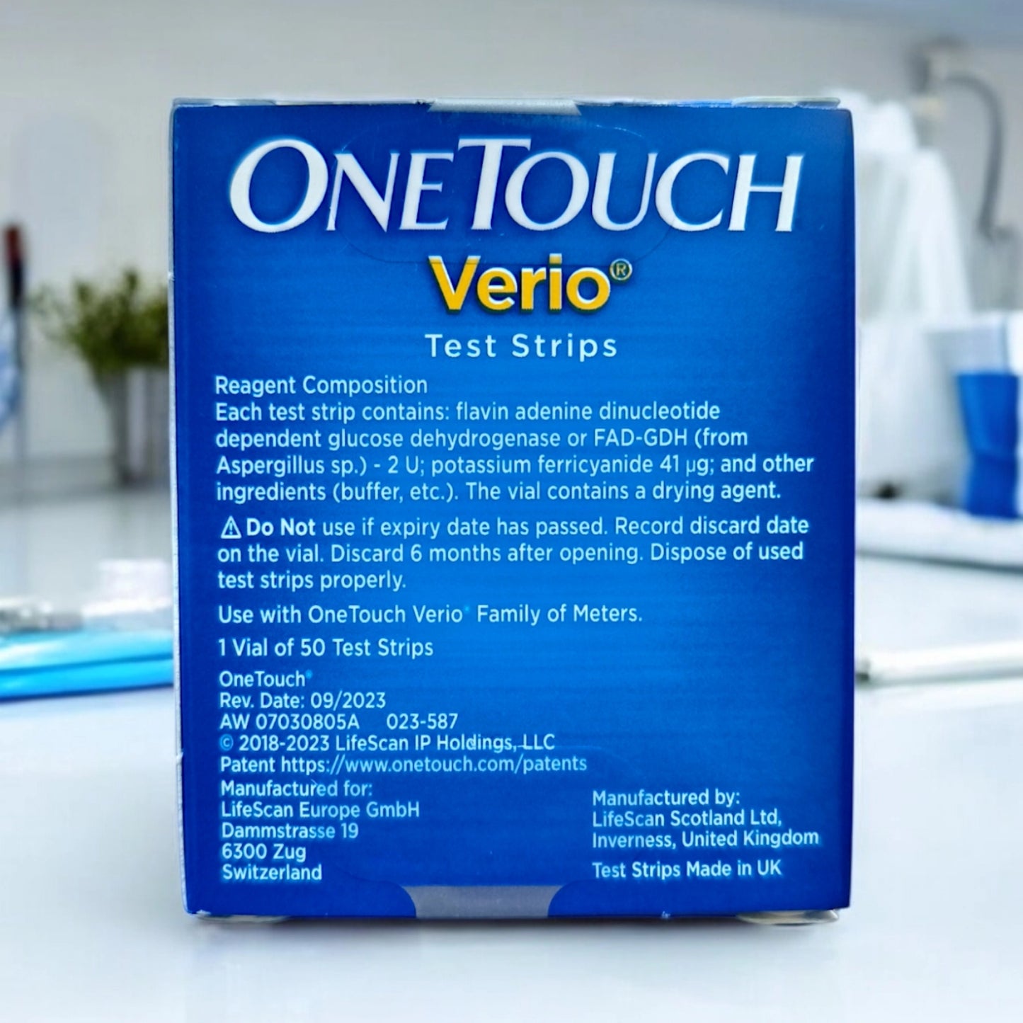 OneTouch Verio Test Strips,