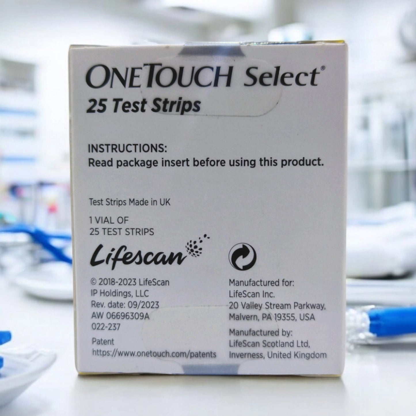 OneTouch Select Test Strips