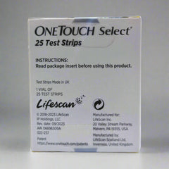 OneTouch Select Test Strips