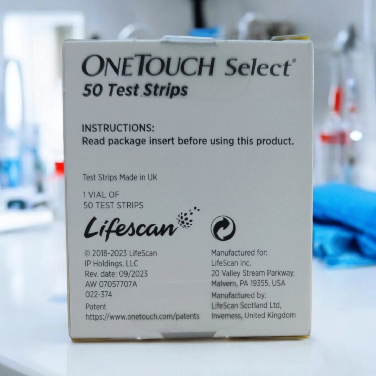 OneTouch Select Test Strips