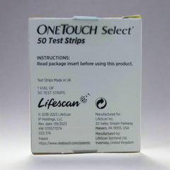 OneTouch Select Test Strips