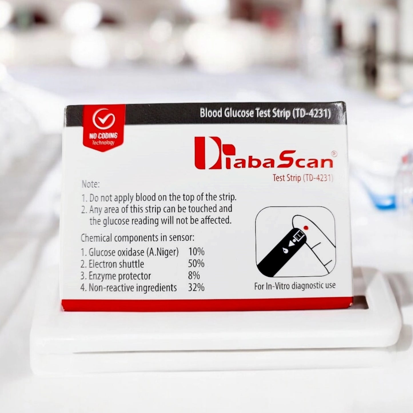 Diabascan Blood Glucose Test 50 Strips