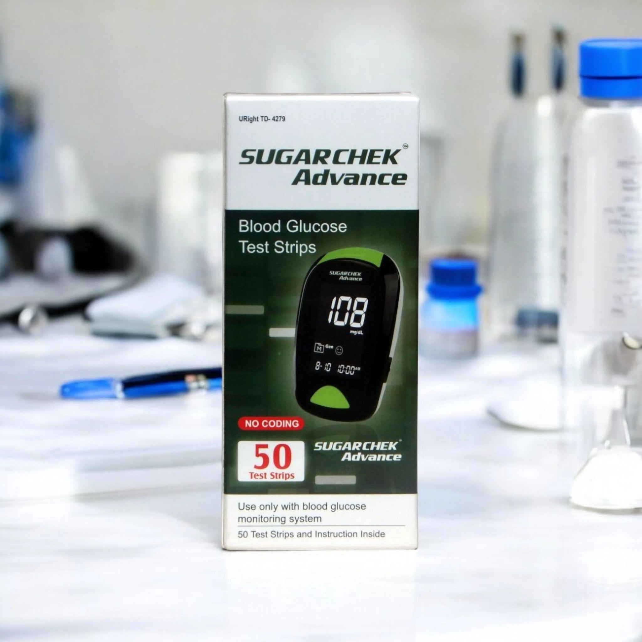 SUGARCHEK ADVANCE 50 Test Strips INDIVIDUAL