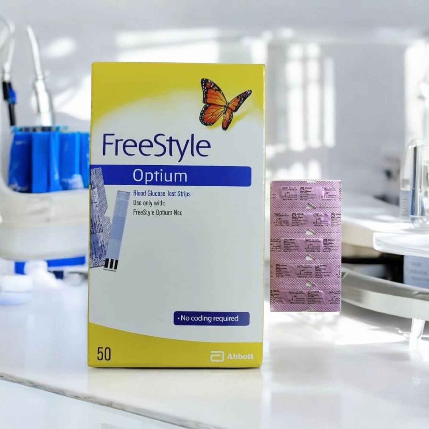 Freestyle Optium Neo Blood Glucose 50 Test Strips