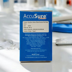 Accusure Sensor Blood Glucose Test 2x50 Strips