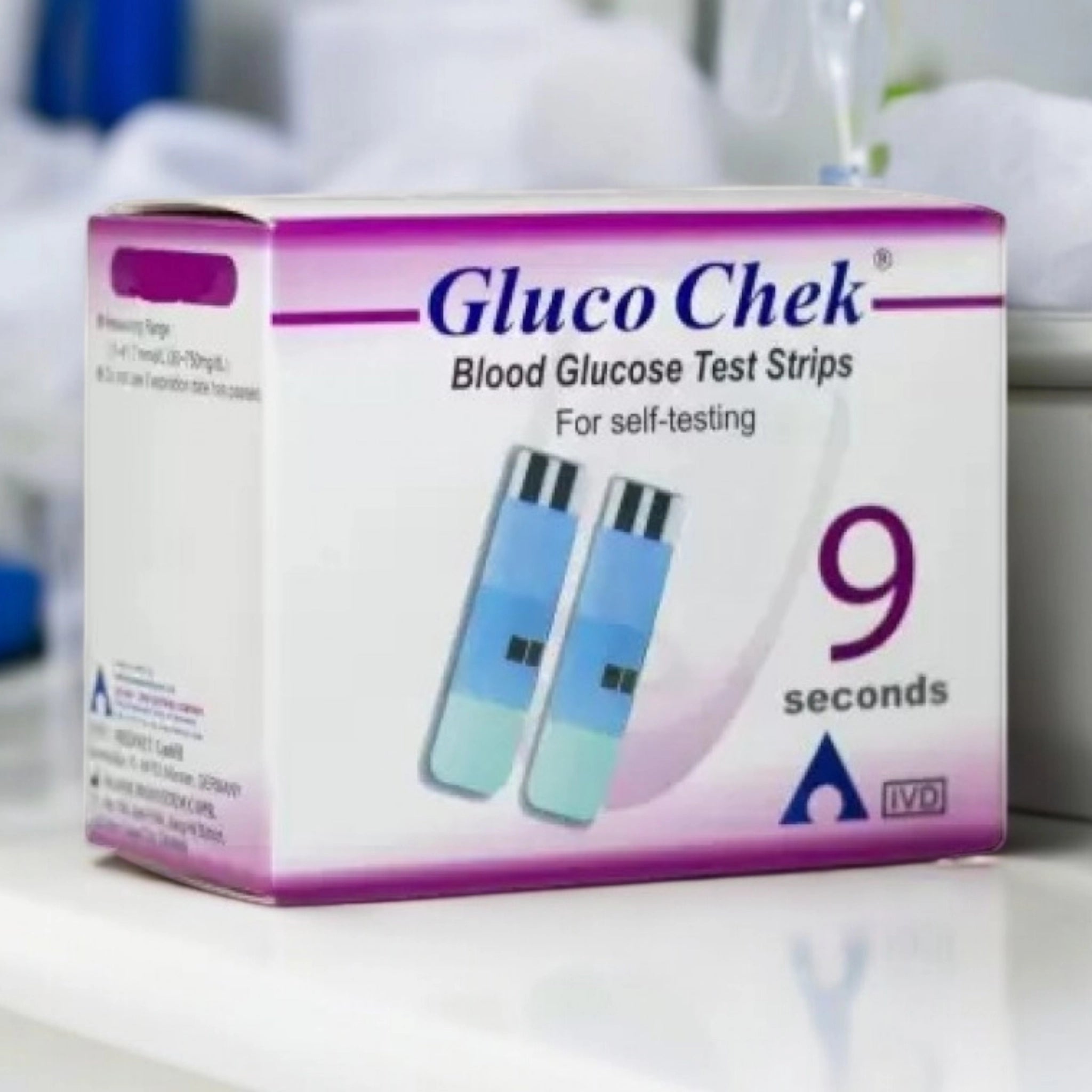 Gluco Chek Blood Glucose Test Strips 50