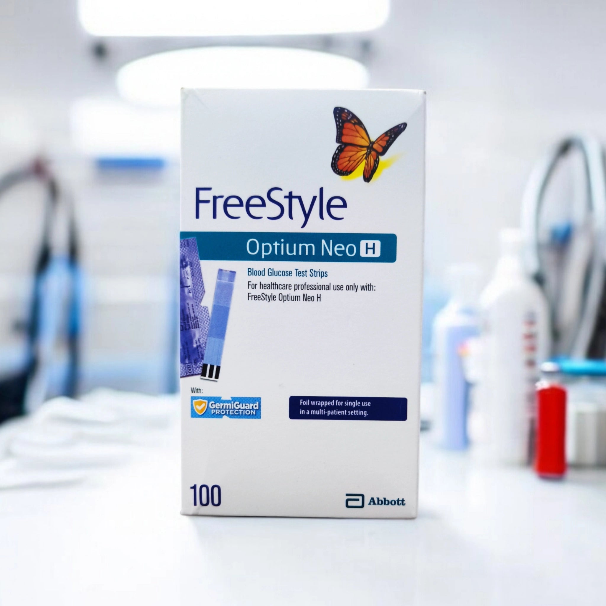 Freestyle Optium Neo H Blood Glucose 100 Test Strips