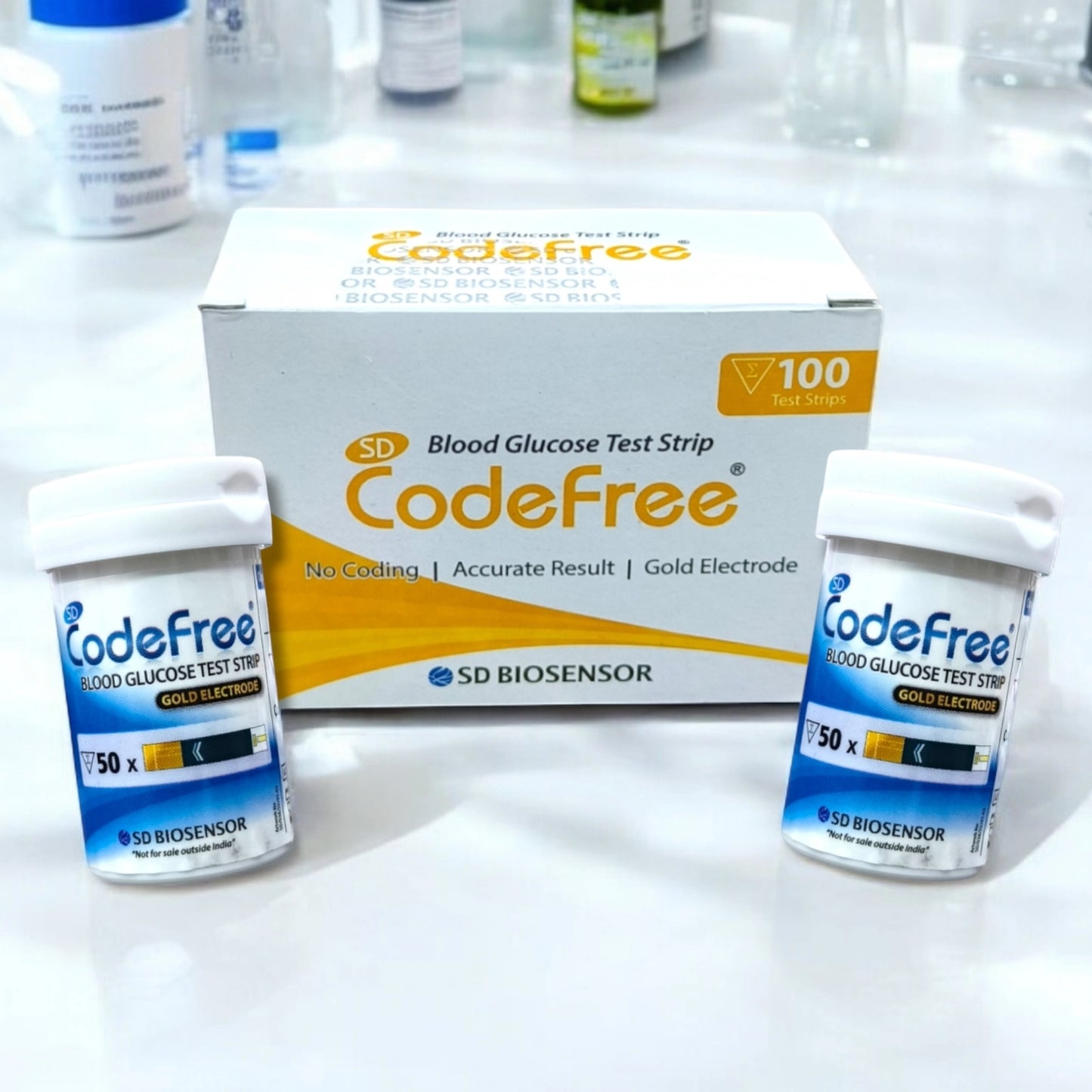 Sd CodeFree 100 Test Strips