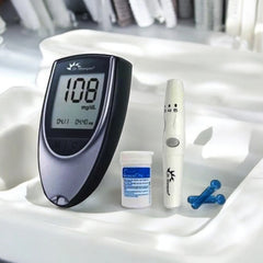 Dr Morepen Glucose Monitor BG-03(Grey Color) + 25 Test Strips