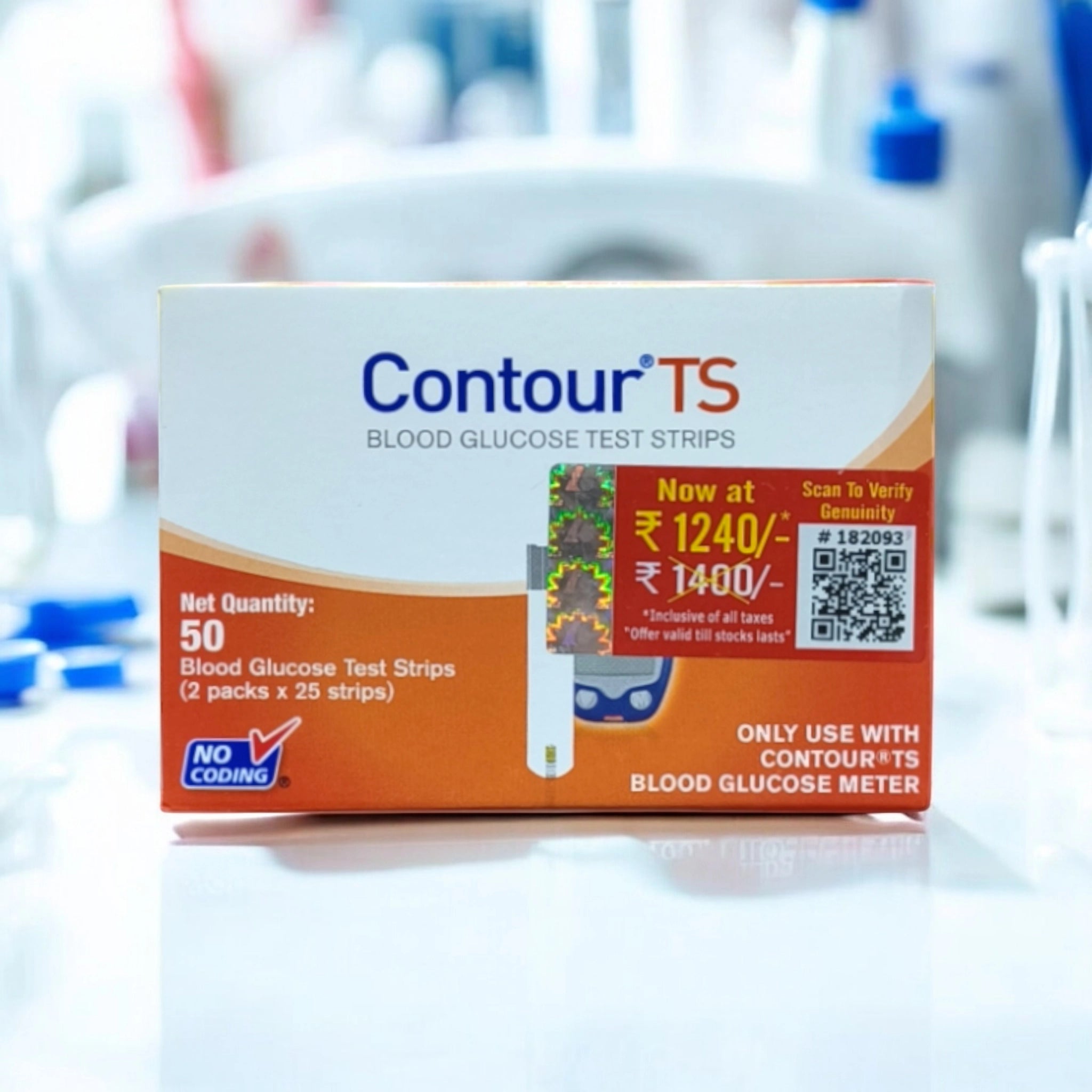 Contour TS Blood Glucose Test Strips