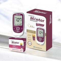 SD Mentor Glucometer with 10 + 50 Strips