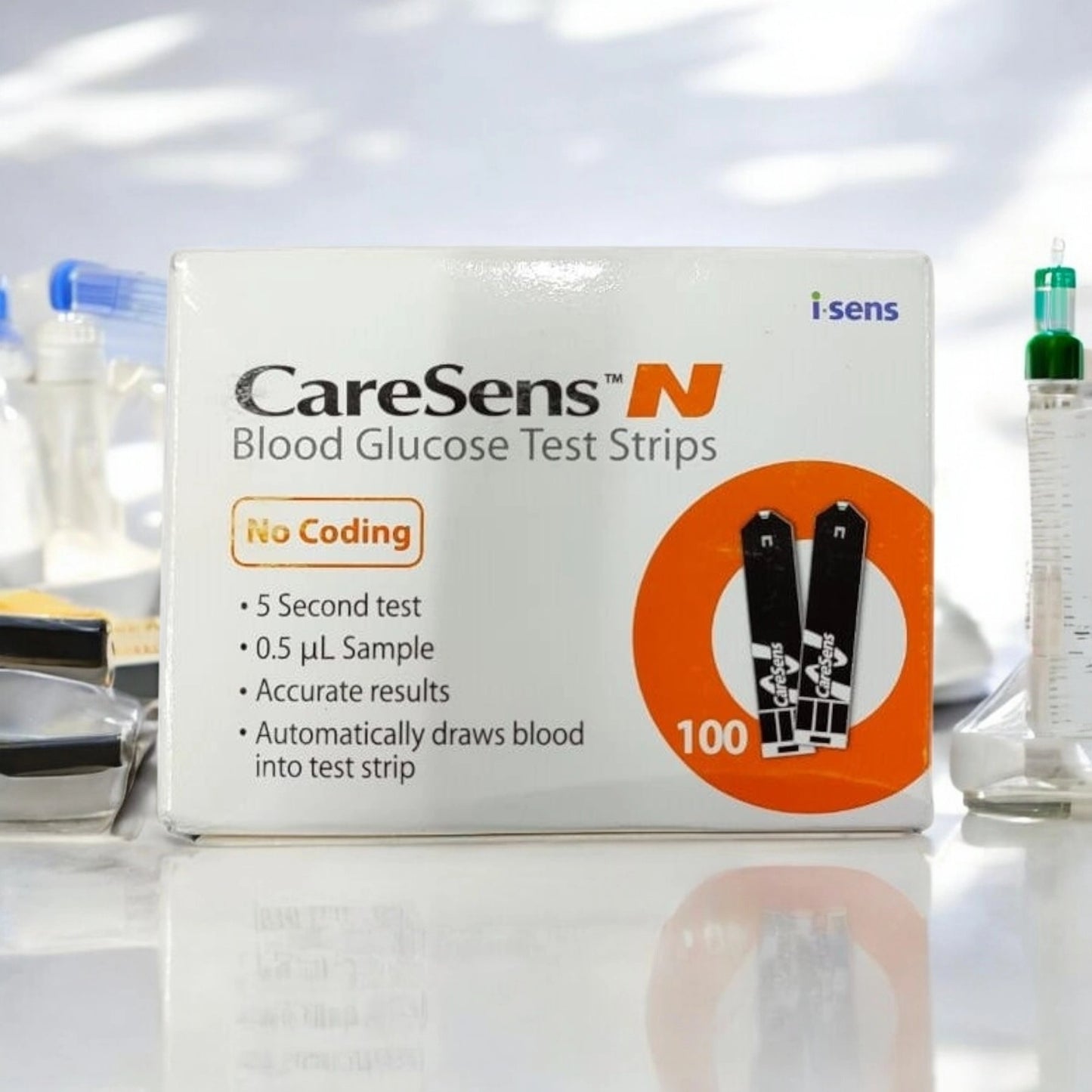 CareSens N Blood Glucose Test Strips 100