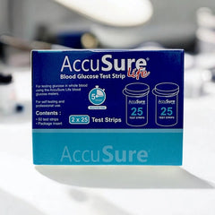 Accusure Life Glucose Test Strips 50