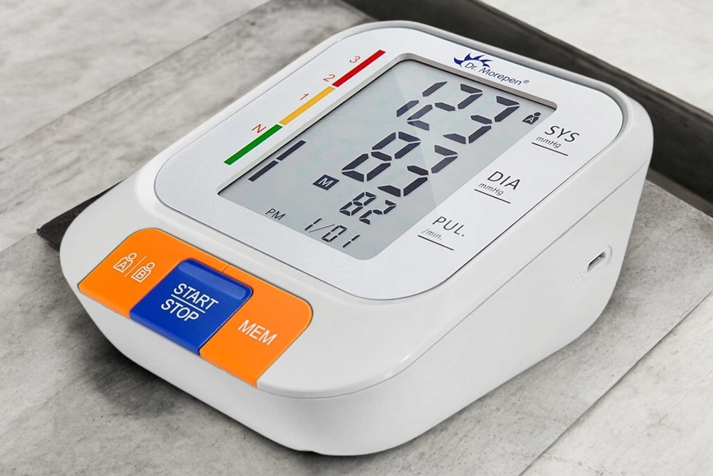 Dr. Morepen BP-15 BPOne Bp Monitor (White)